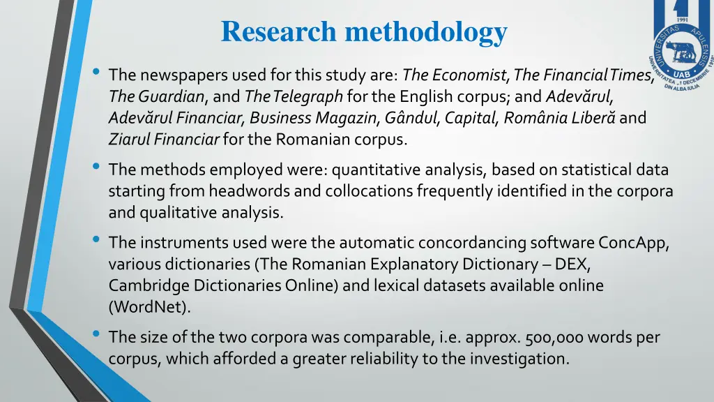 research methodology 1