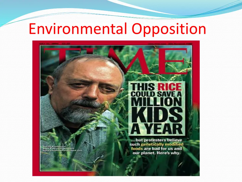 environmental opposition