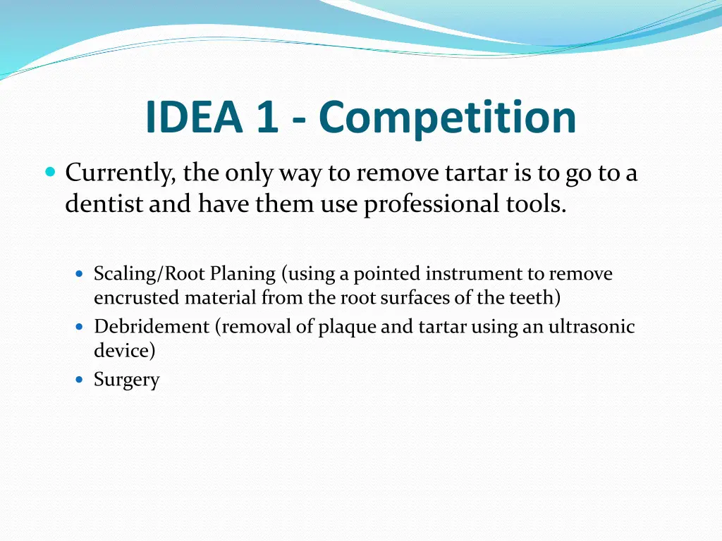 idea 1 competition