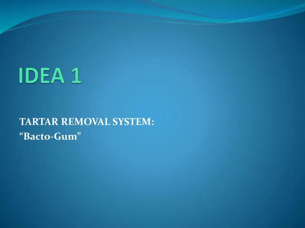 tartar removal system bacto gum