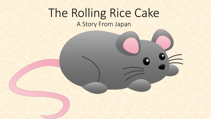 the rolling rice cake a story from japan