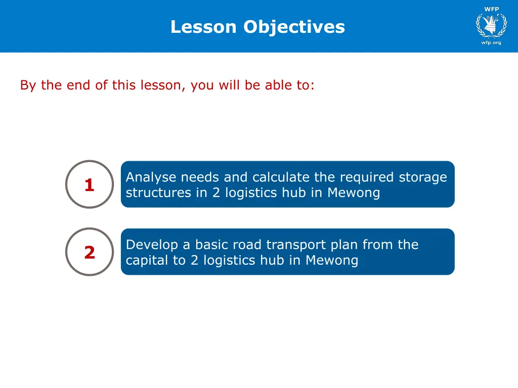 lesson objectives