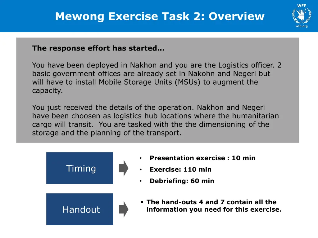 mewong exercise task 2 overview