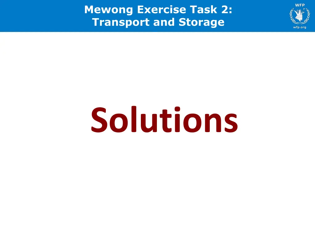 mewong exercise task 2 transport and storage 1