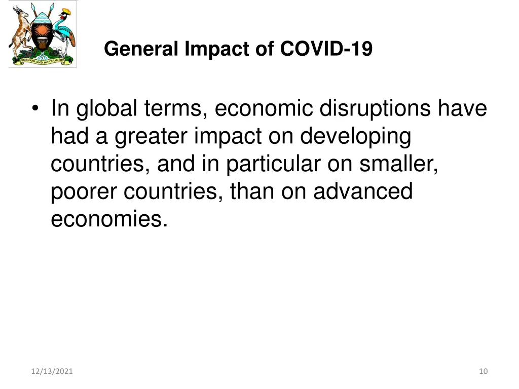 general impact of covid 19 3