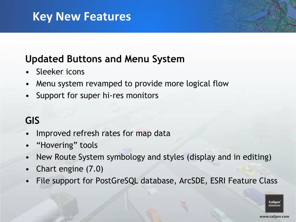 key new features