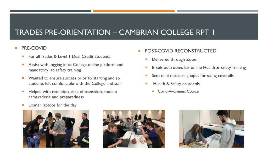 trades pre orientation cambrian college rpt 1