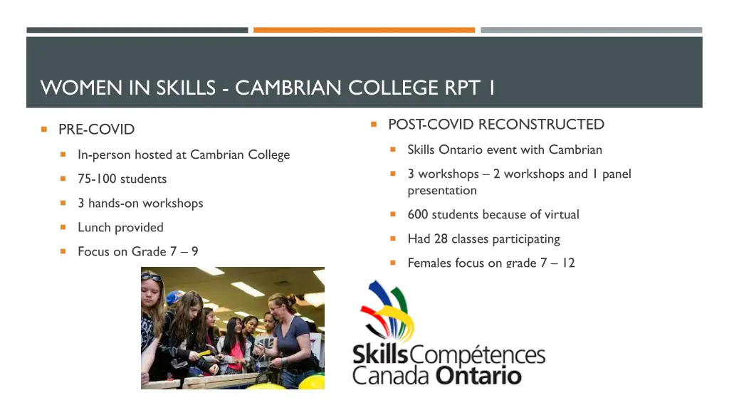 women in skills cambrian college rpt 1