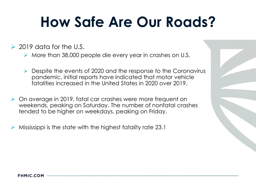 how safe are our roads