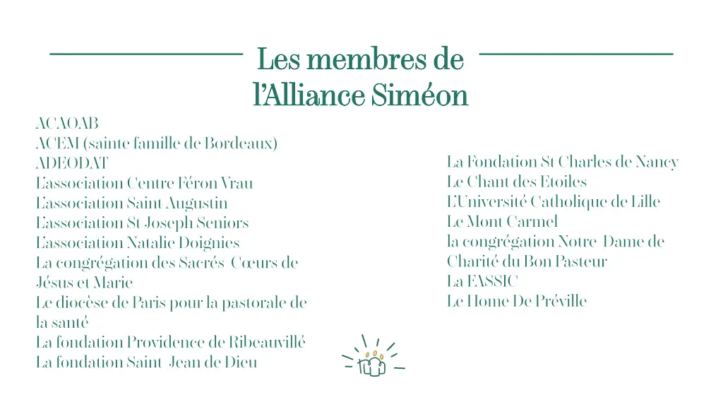 les membres de l alliance sim on