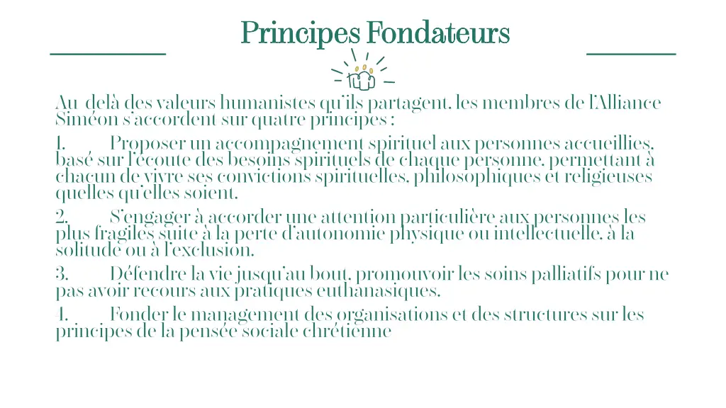 principes fondateurs