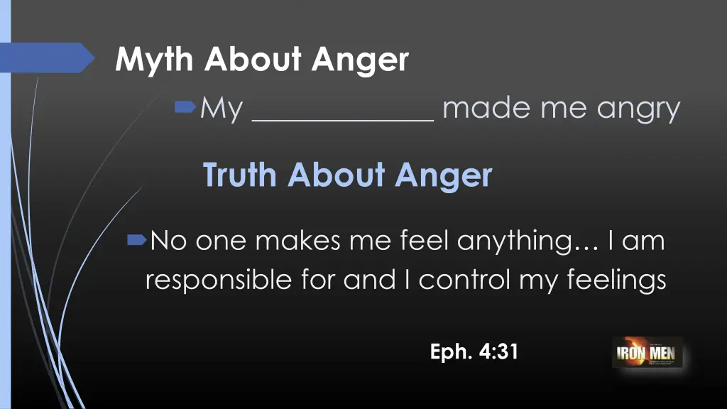 myth about anger my made me angry