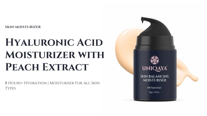 skin moisturizer