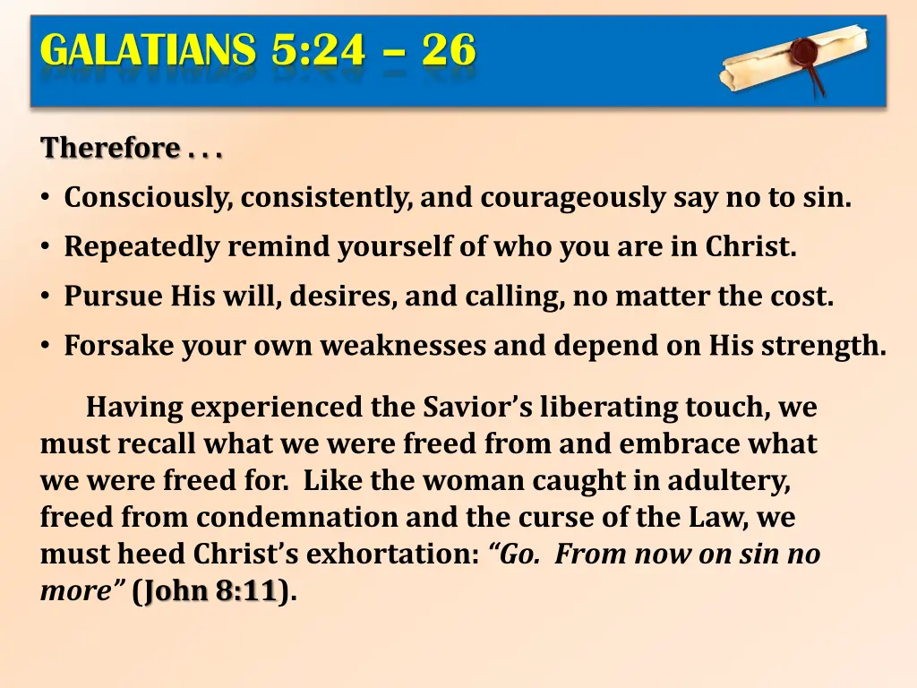 galatians 5 24 26 3