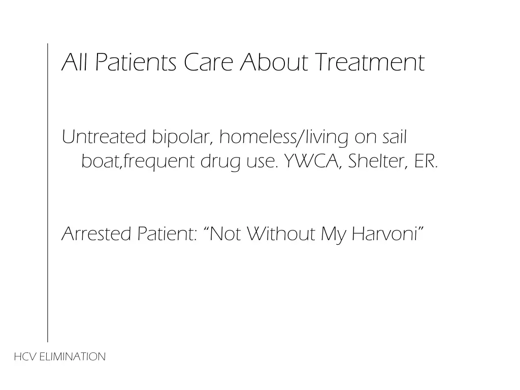 all patients care about treatment