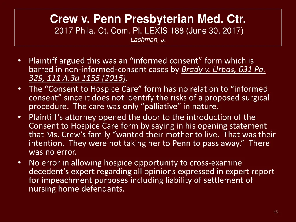 crew v penn presbyterian med ctr 2017 phila 1