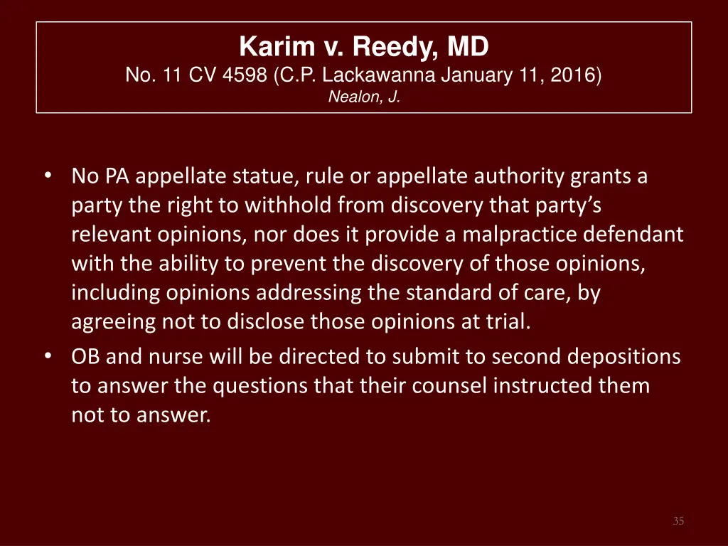 karim v reedy md no 11 cv 4598 c p lackawanna 1