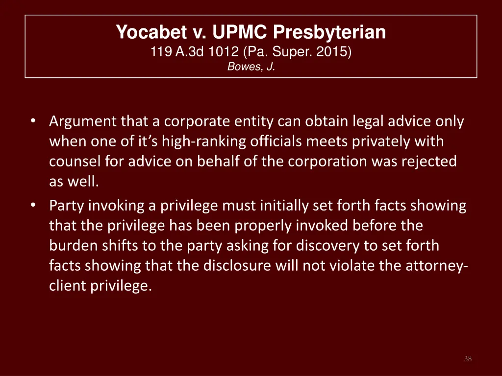 yocabet v upmc presbyterian 119 a 3d 1012 1