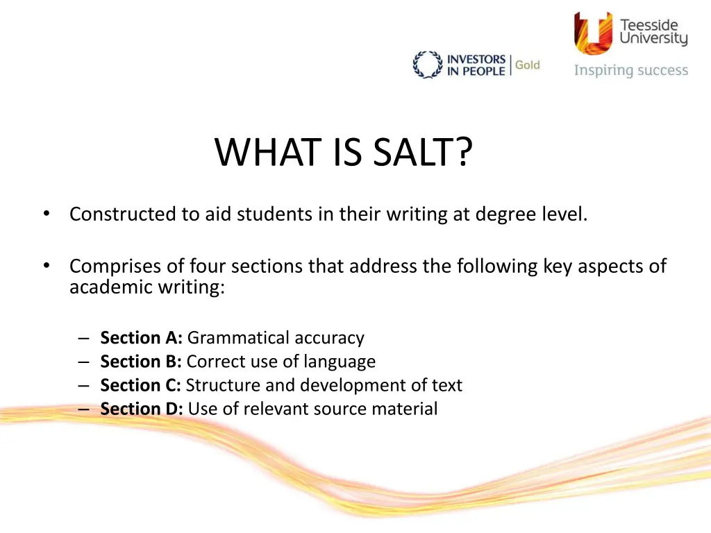 what is salt