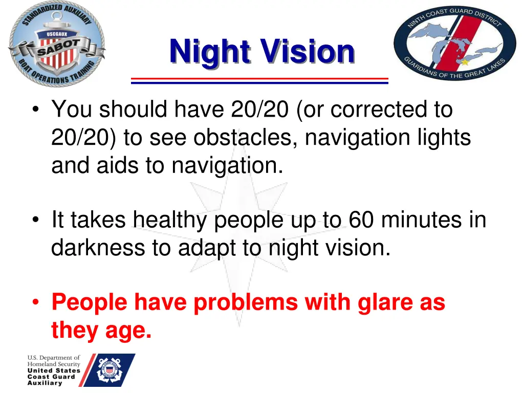 night vision