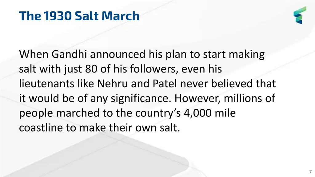 the 1930 salt march 4