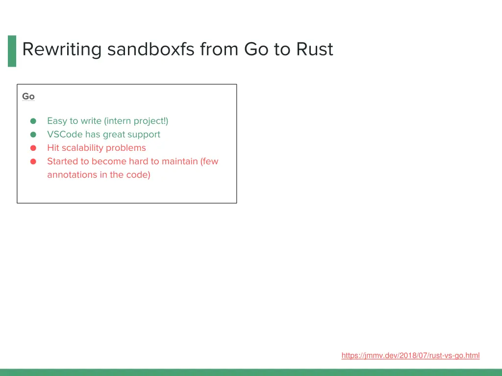 rewriting sandboxfs from go to rust