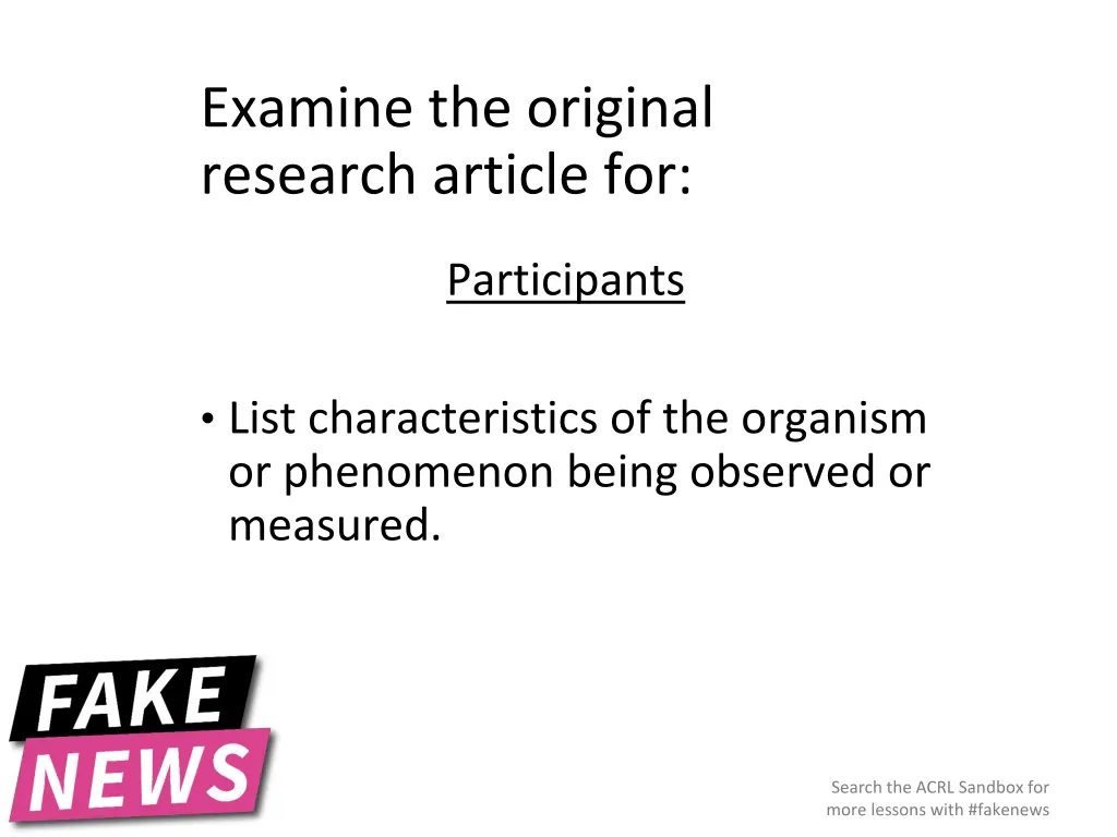 examine the original research article for 1