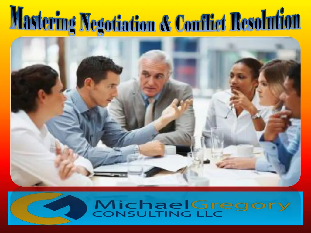 mastering negotiation conflict resolution 1