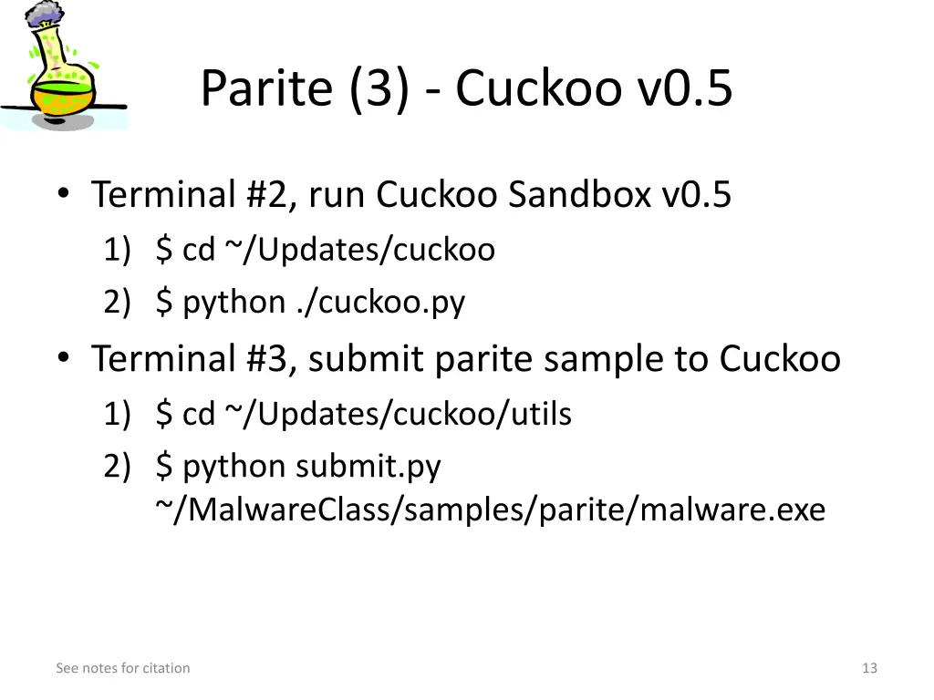 parite 3 cuckoo v0 5