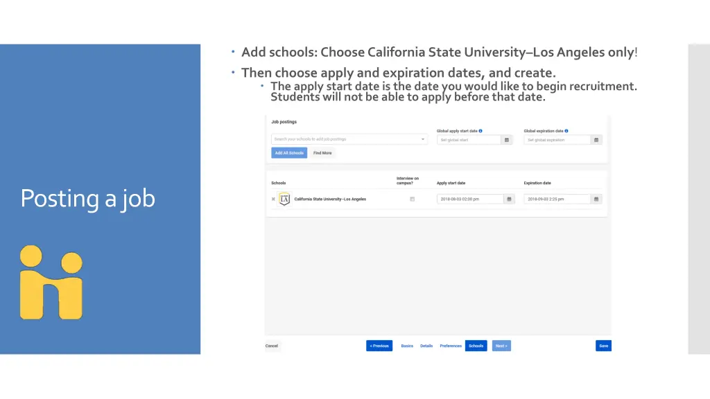 add schools choose california state university