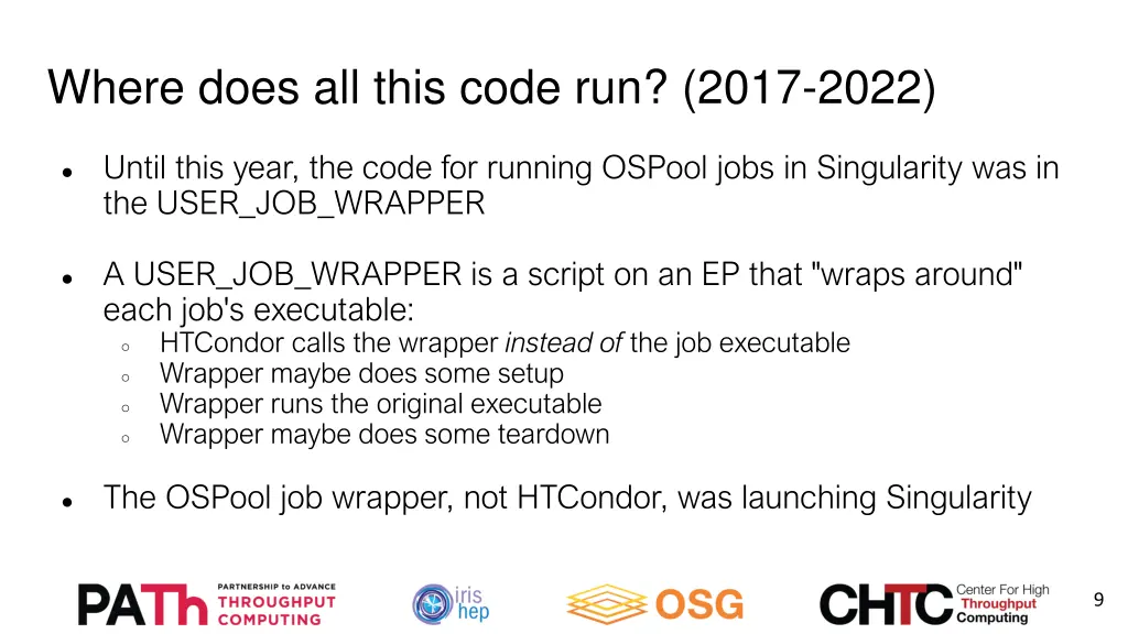 where does all this code run 2017 2022