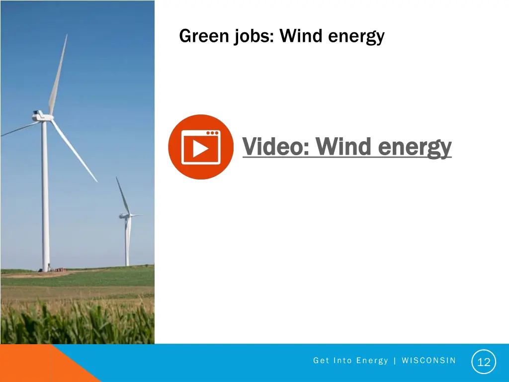 green jobs wind energy
