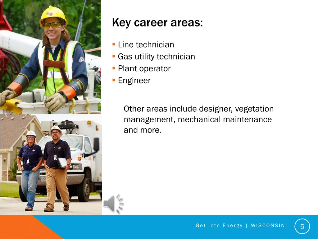 key career areas