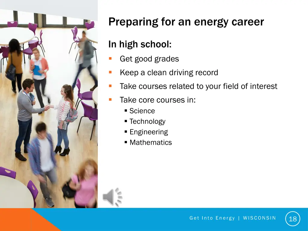 preparing for an energy career