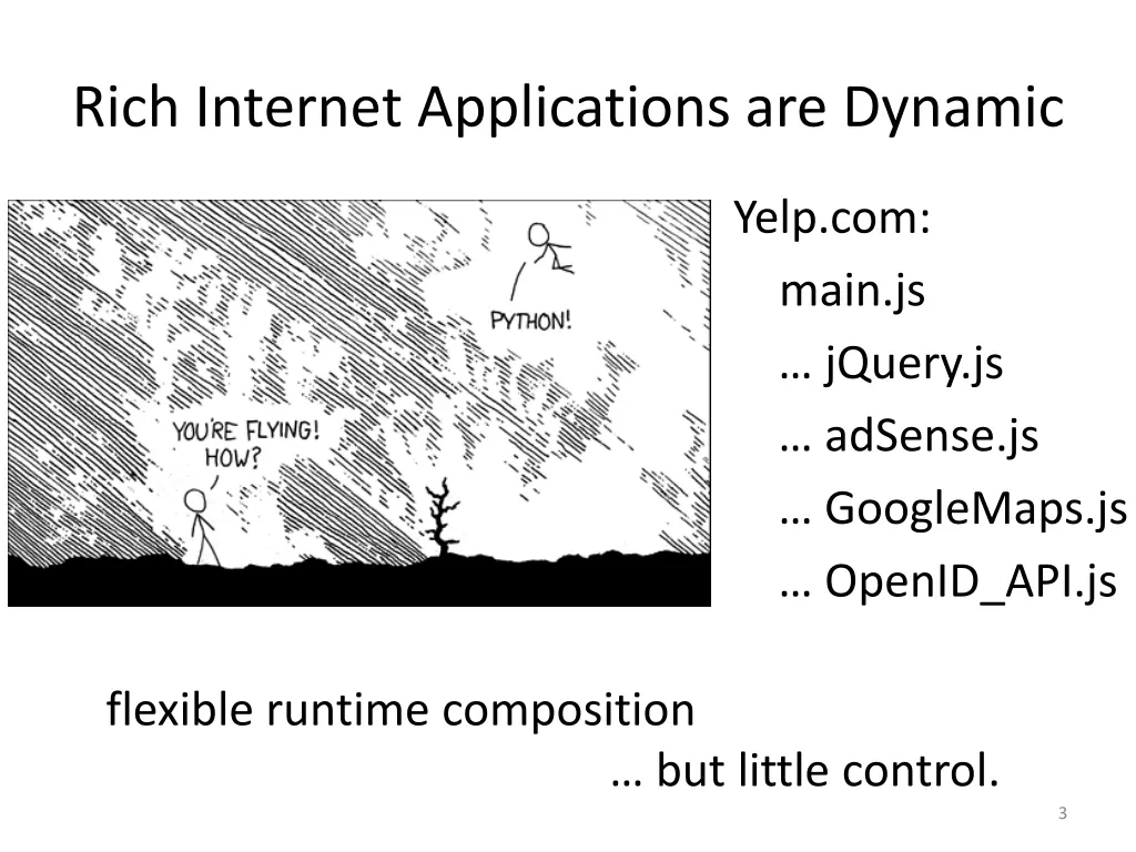 rich internet applications are dynamic