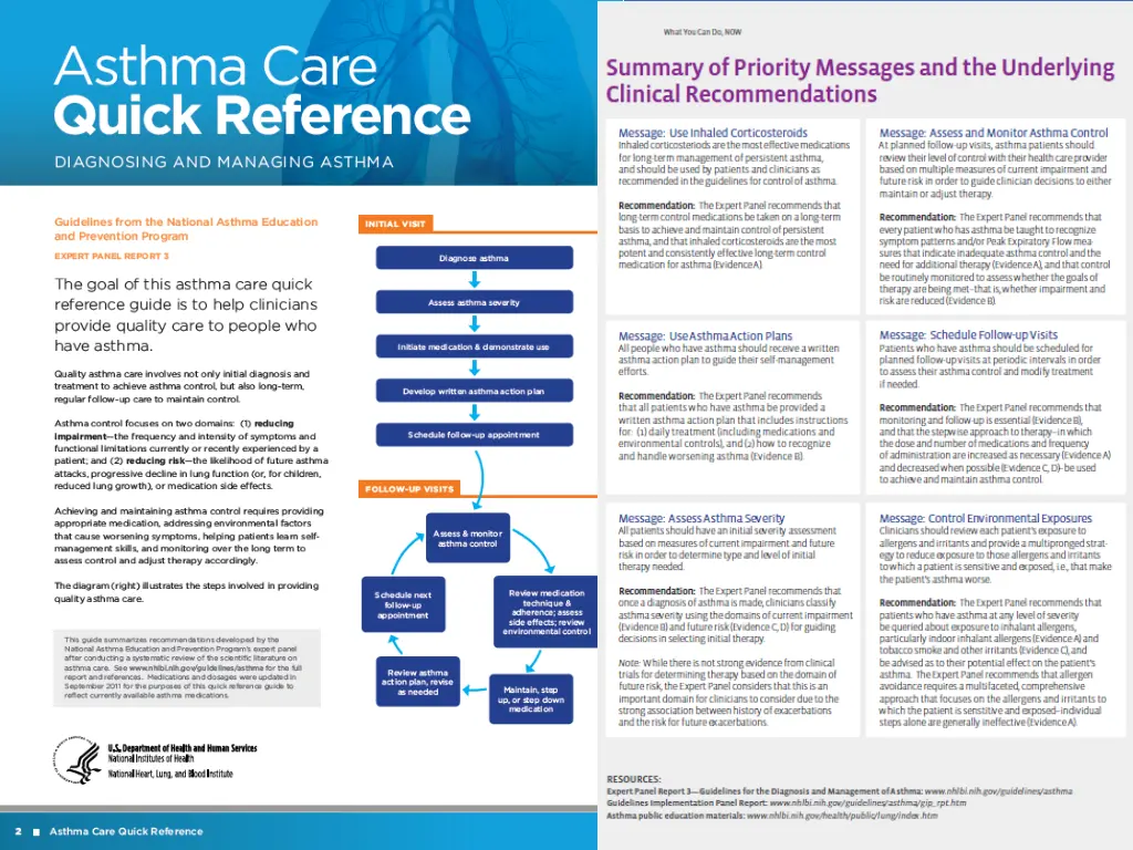 guidelines based asthma care 1