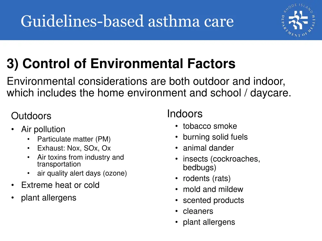 guidelines based asthma care 4