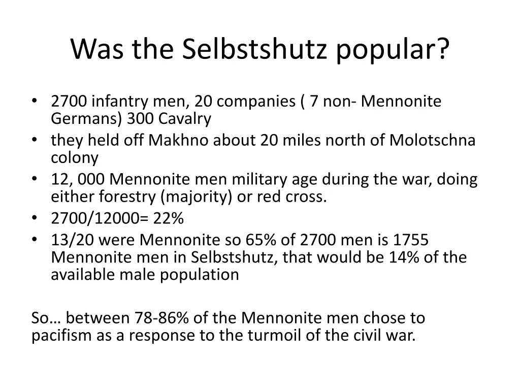 was the selbstshutz popular