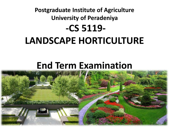 postgraduate institute of agriculture university