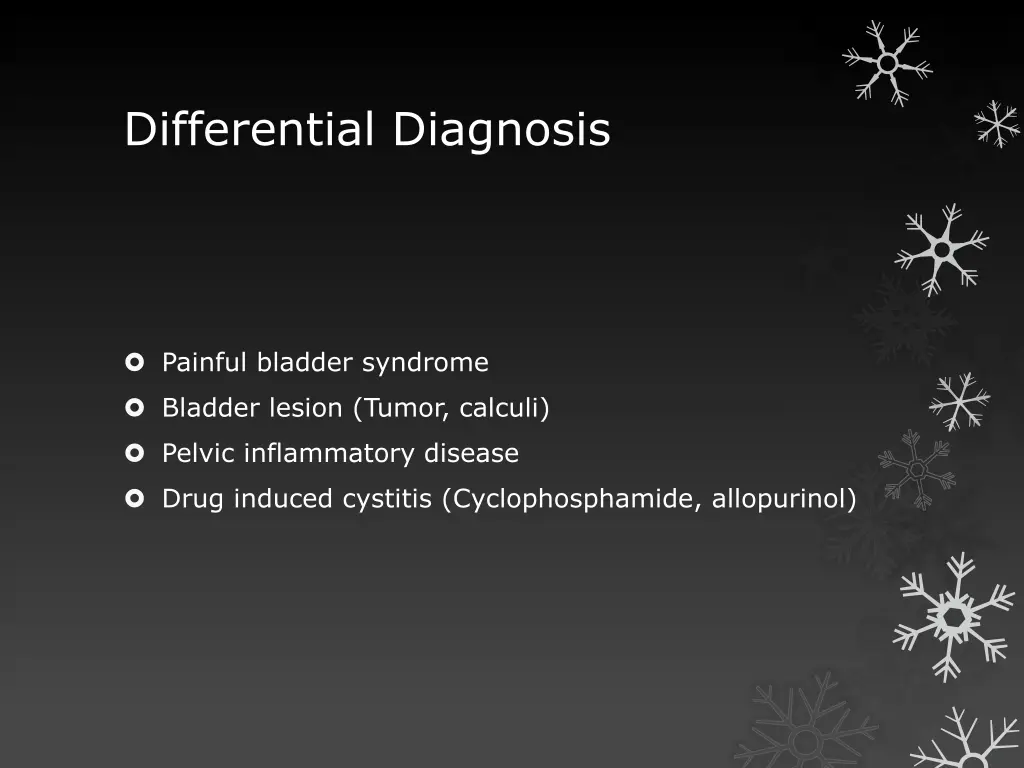 differential diagnosis