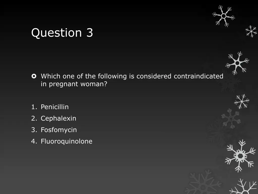 question 3