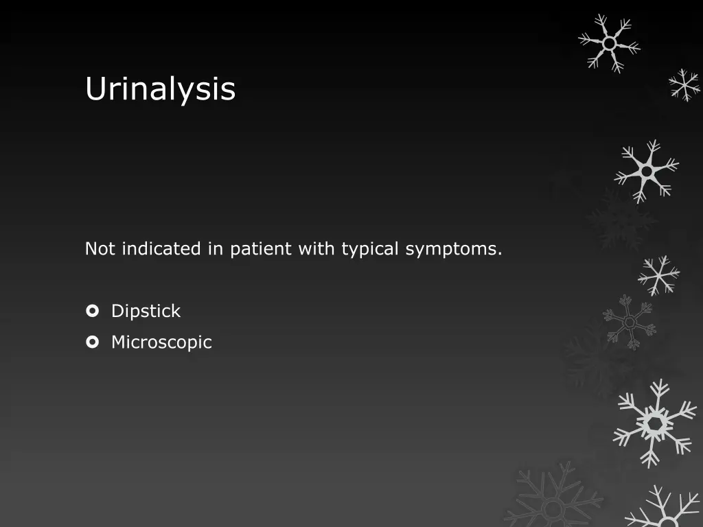 urinalysis