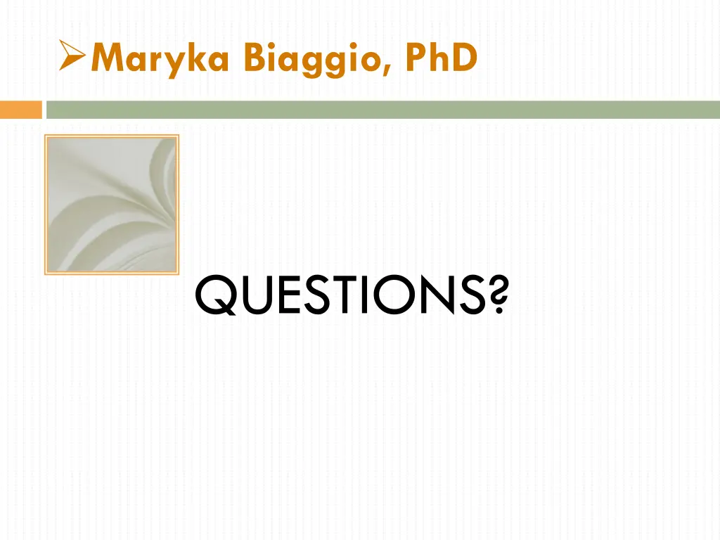 maryka biaggio phd