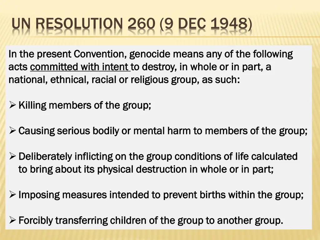 un resolution 260 9 dec 1948