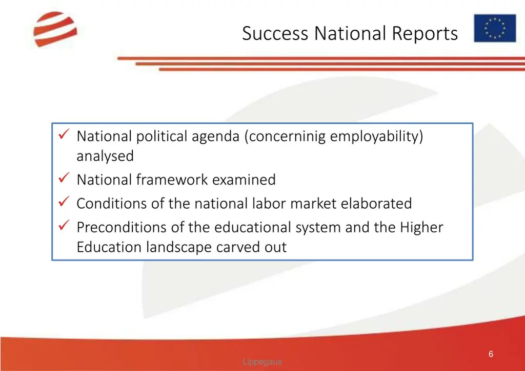 success national reports