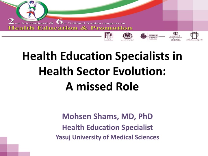 health education specialists in health sector