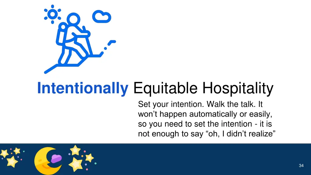 intentionally equitable hospitality set your