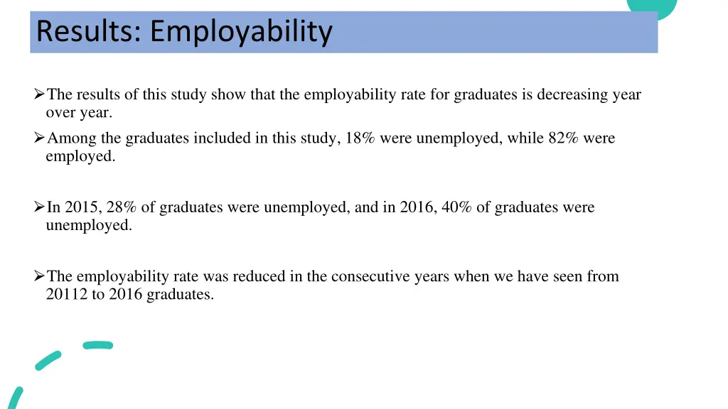 results employability