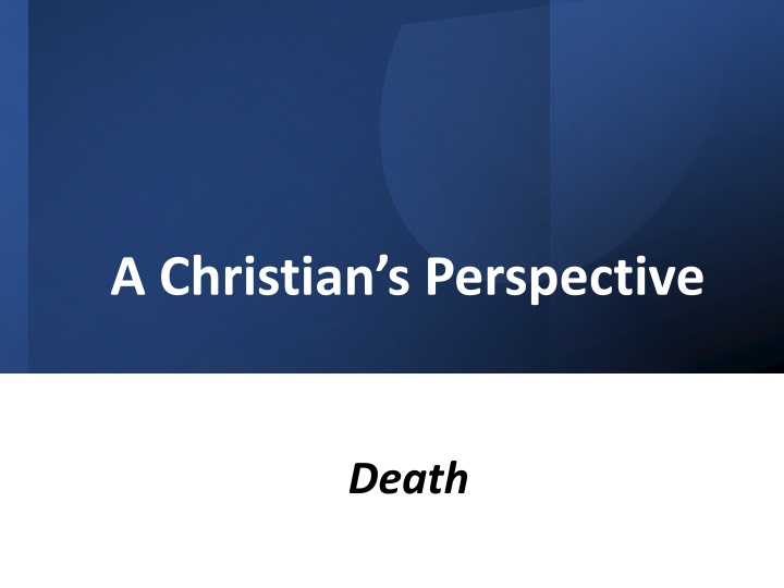 a christian s perspective