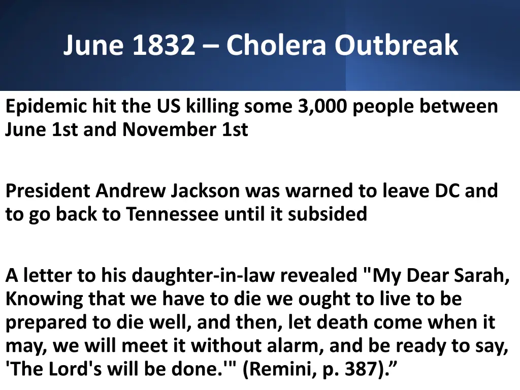 june 1832 cholera outbreak